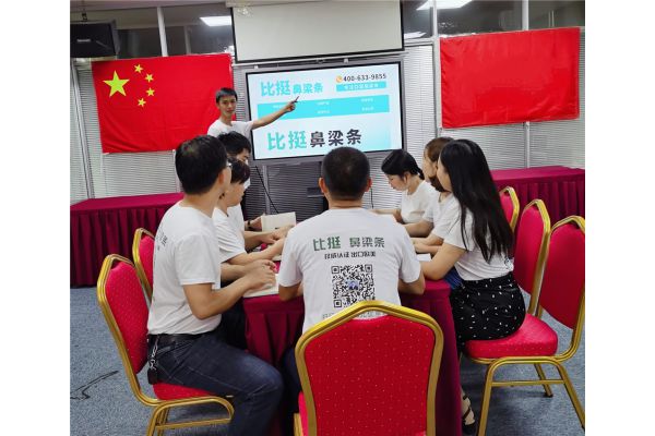 比挺鼻梁条销售分析会议